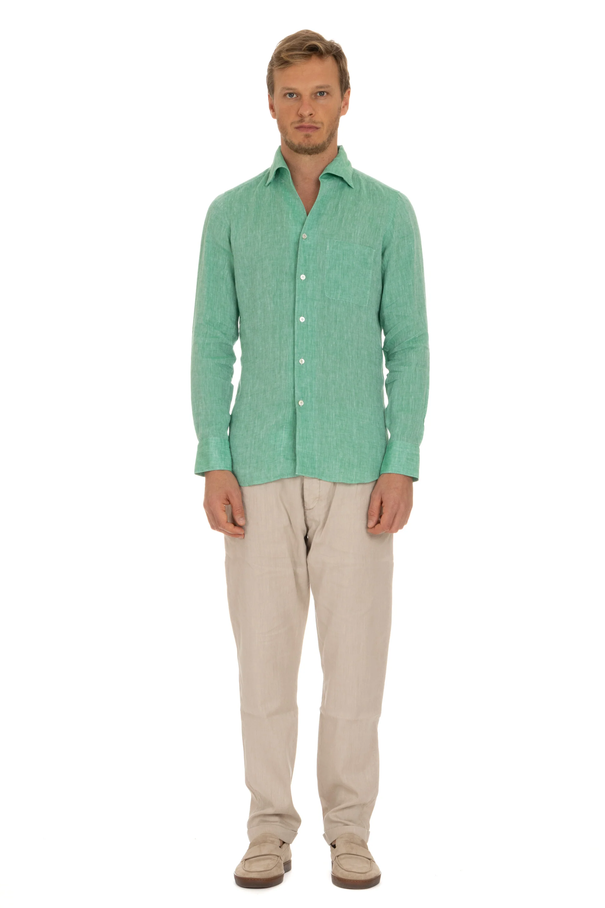 Finamore Mini Comfort Dress Shirt for Men