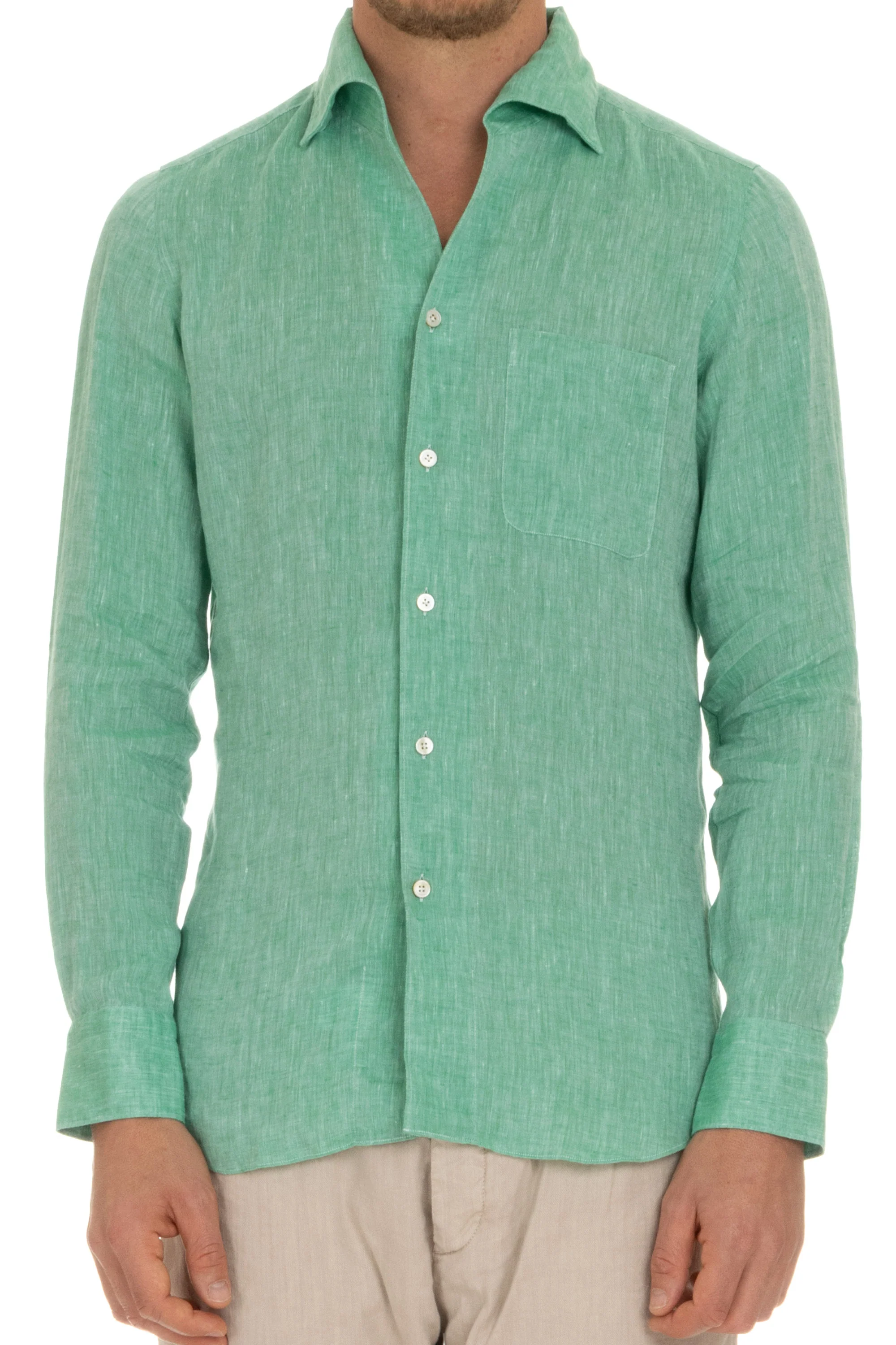 Finamore Mini Comfort Dress Shirt for Men - Image 6