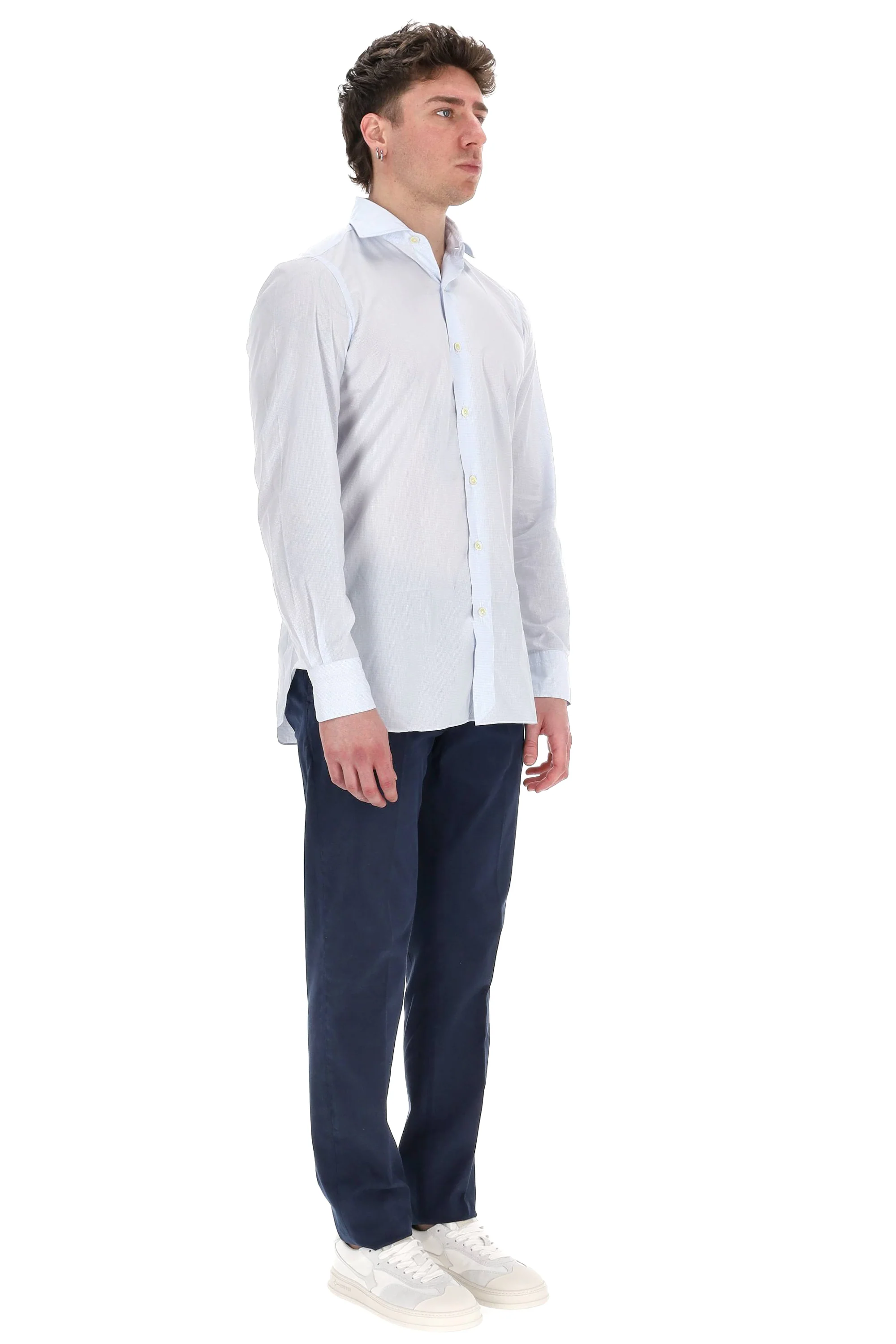 Finamore Mini Stylish Button-Up Shirt for Men - Image 3