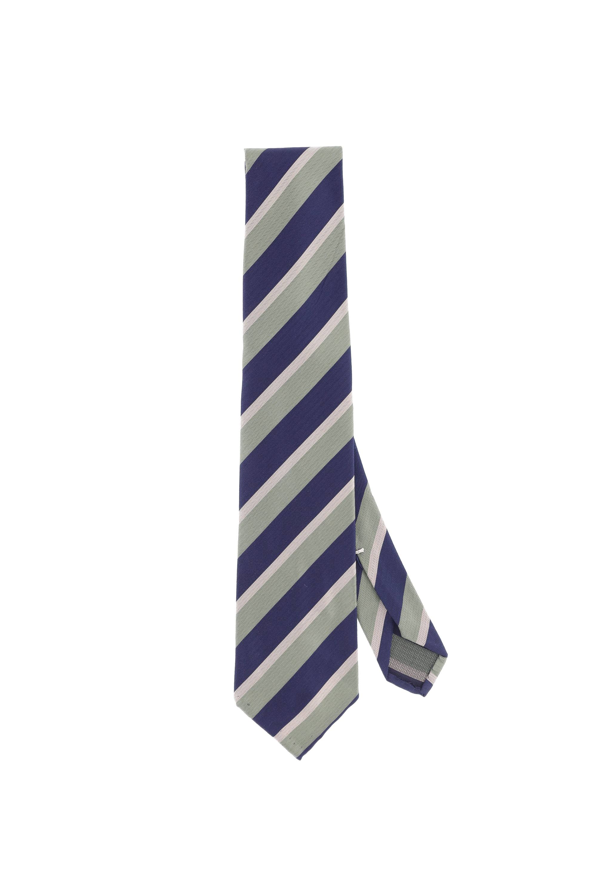 Finamore Multicolor Patterned Tie for Men