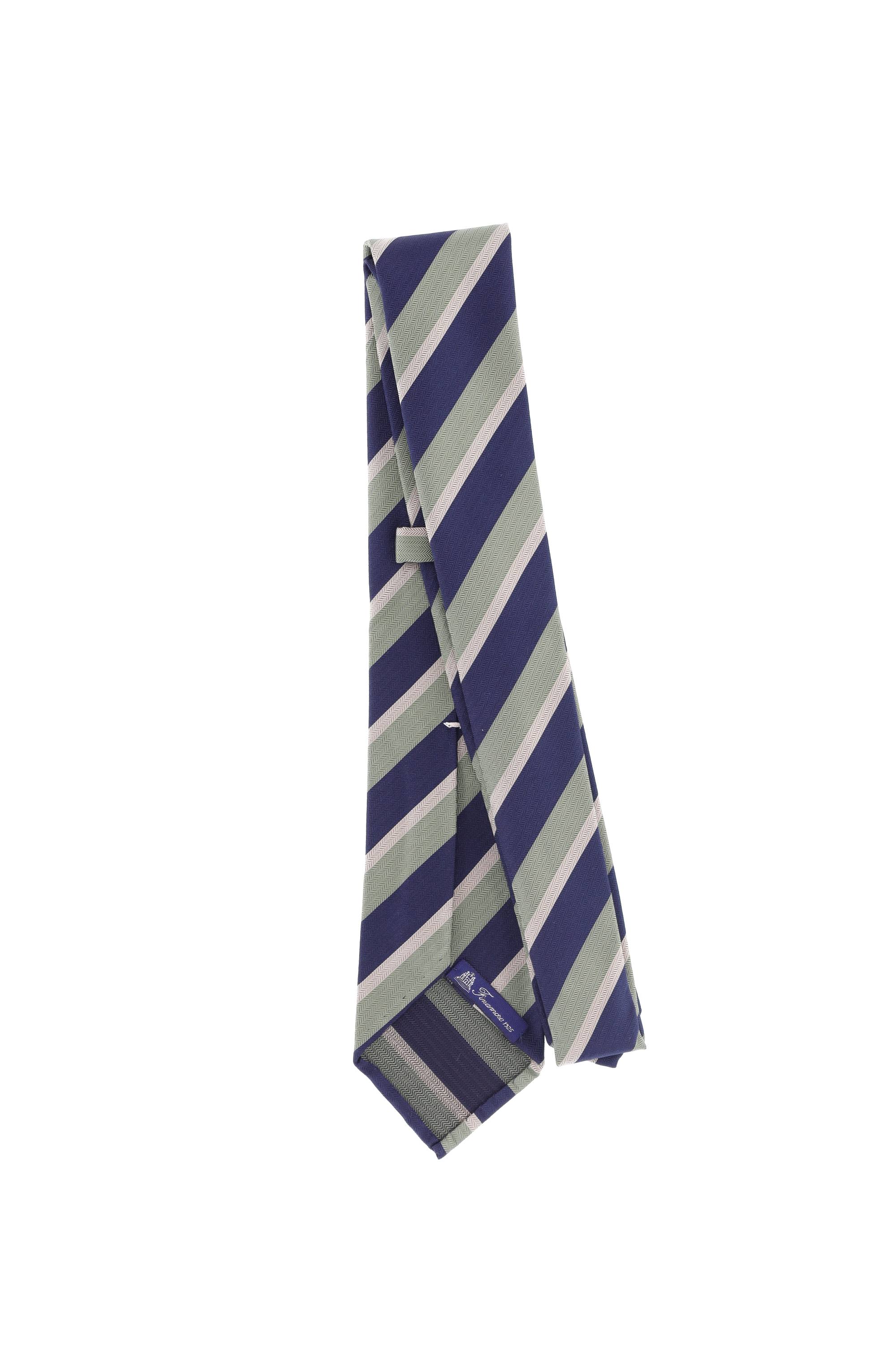 Finamore Multicolor Patterned Tie for Men - Image 2