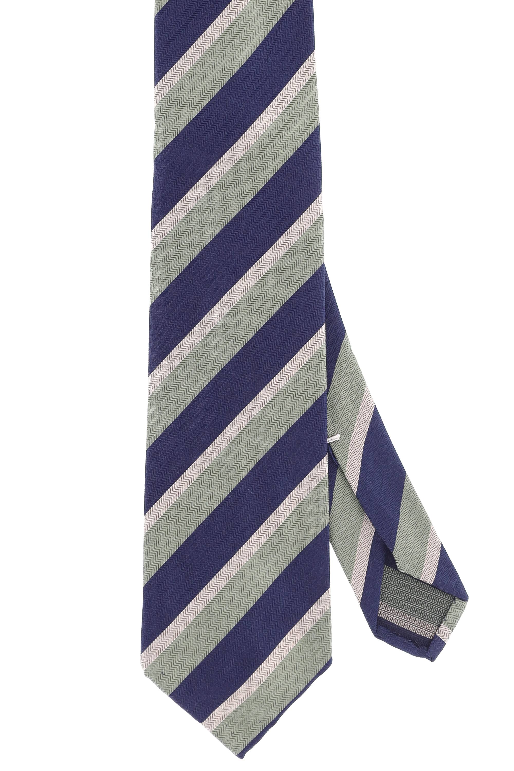 Finamore Multicolor Patterned Tie for Men - Image 3