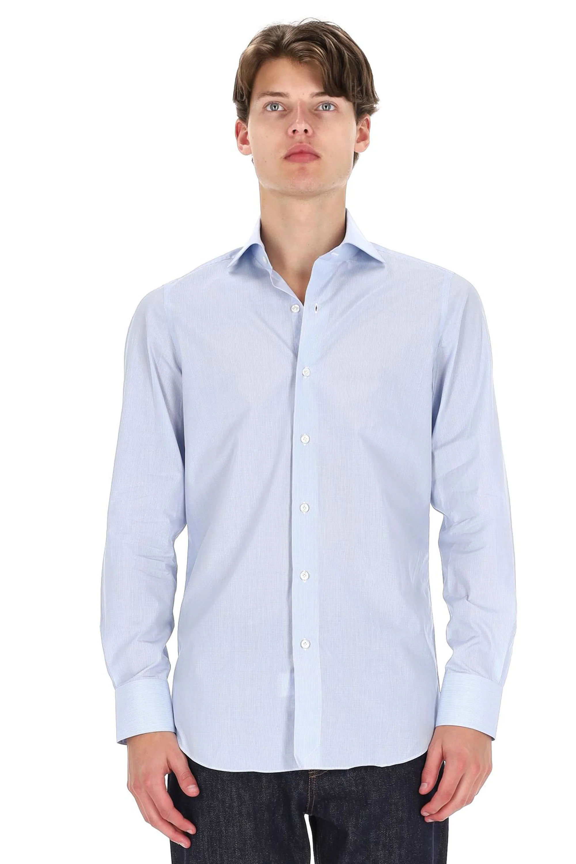 Finamore Stylish Long-Sleeve Shirt - FW25 Collection