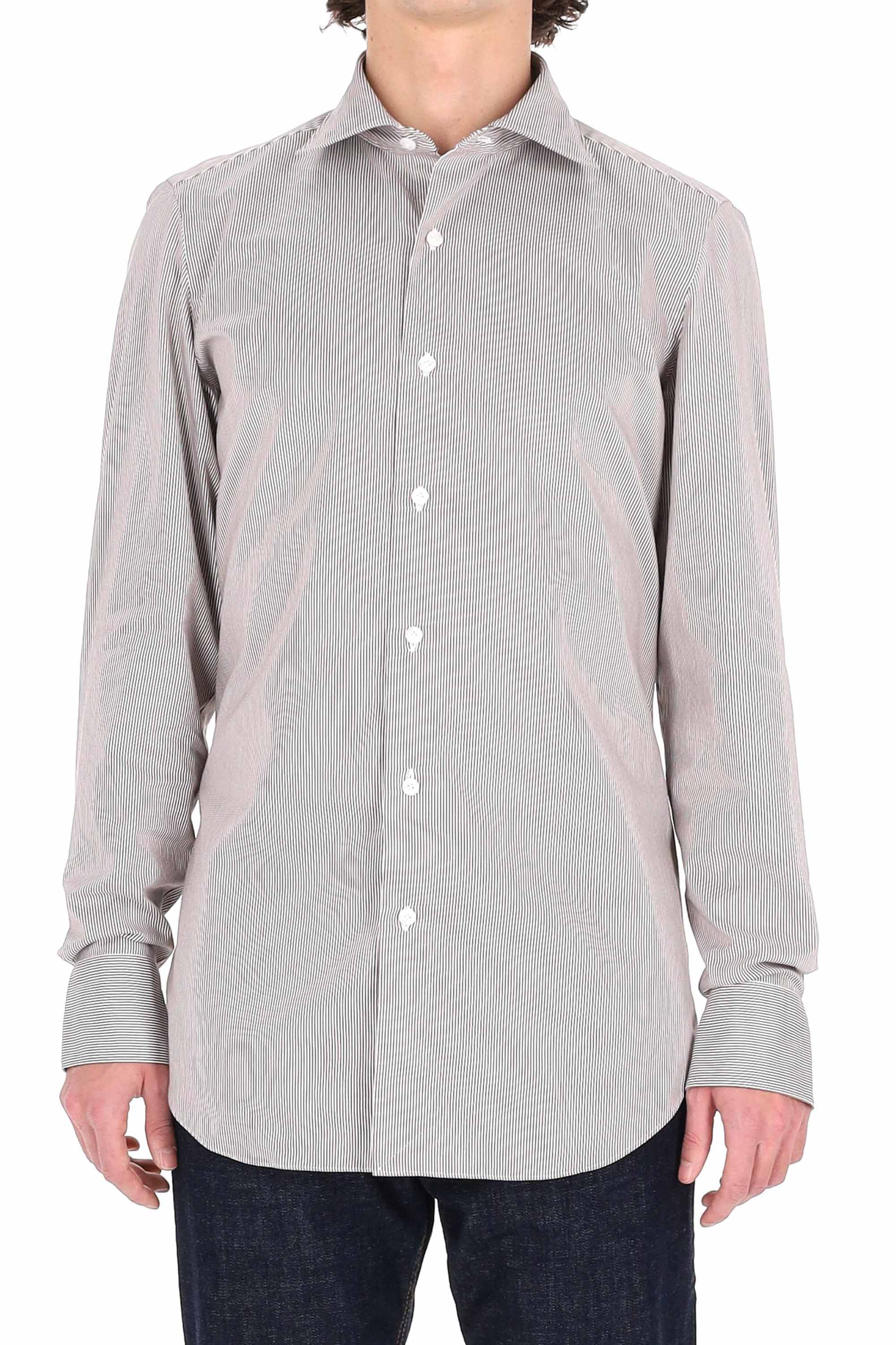 Finamore Stylish Mini Button-Down Shirt for Men - FW25 Collection