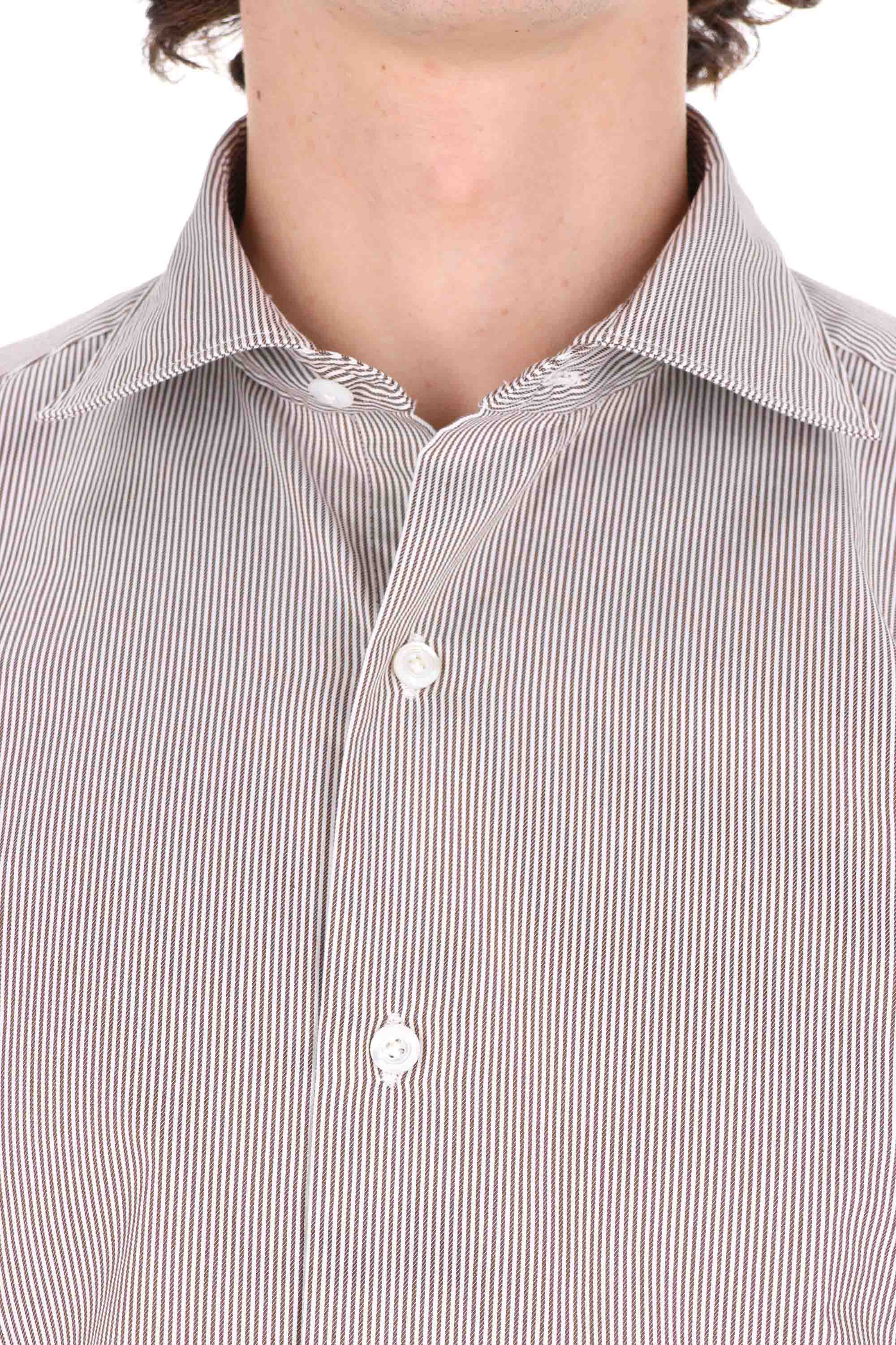 Finamore Stylish Mini Button-Down Shirt for Men - FW25 Collection - Image 5