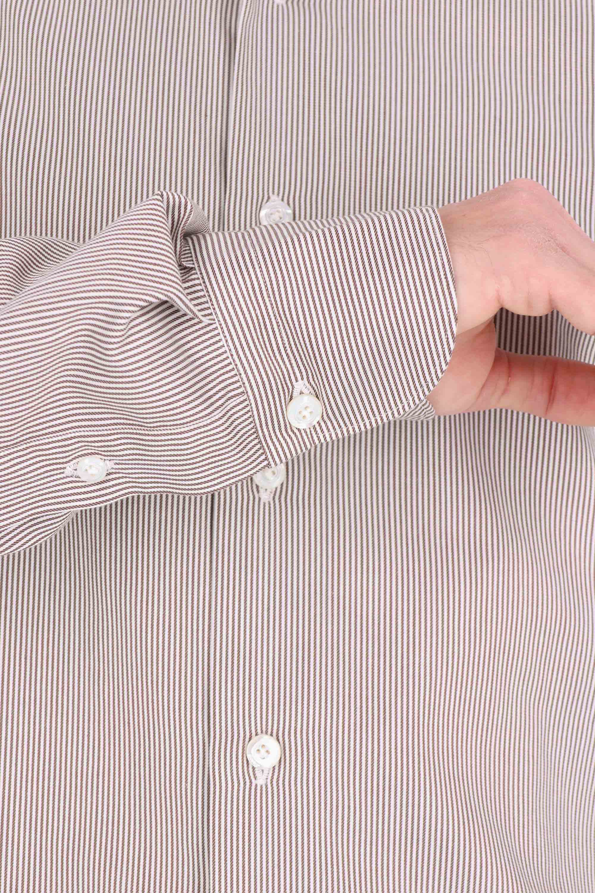 Finamore Stylish Mini Button-Down Shirt for Men - FW25 Collection - Image 6