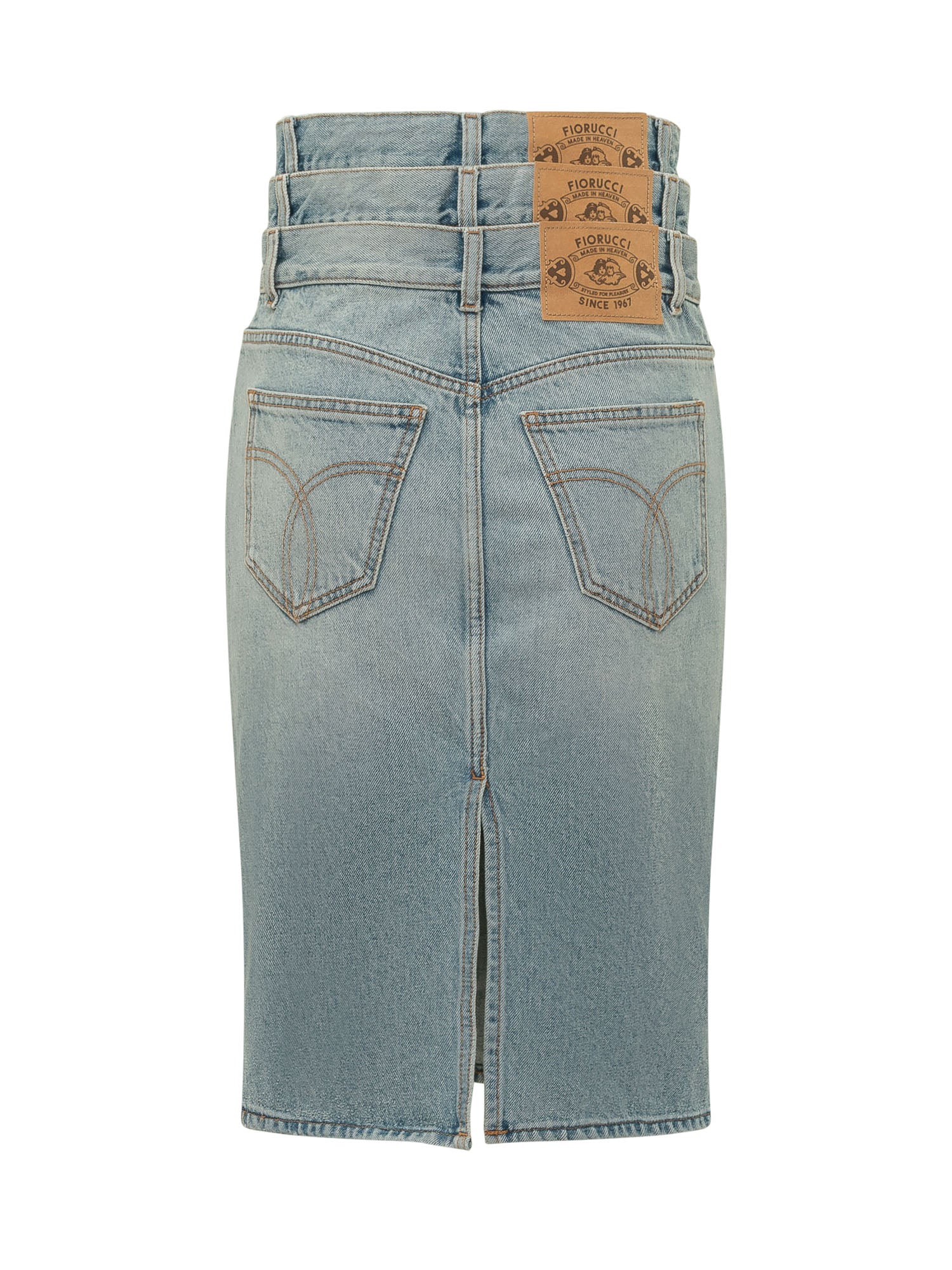 Fiorucci Midi Skirt - Effortlessly Chic and Versatile - Image 2