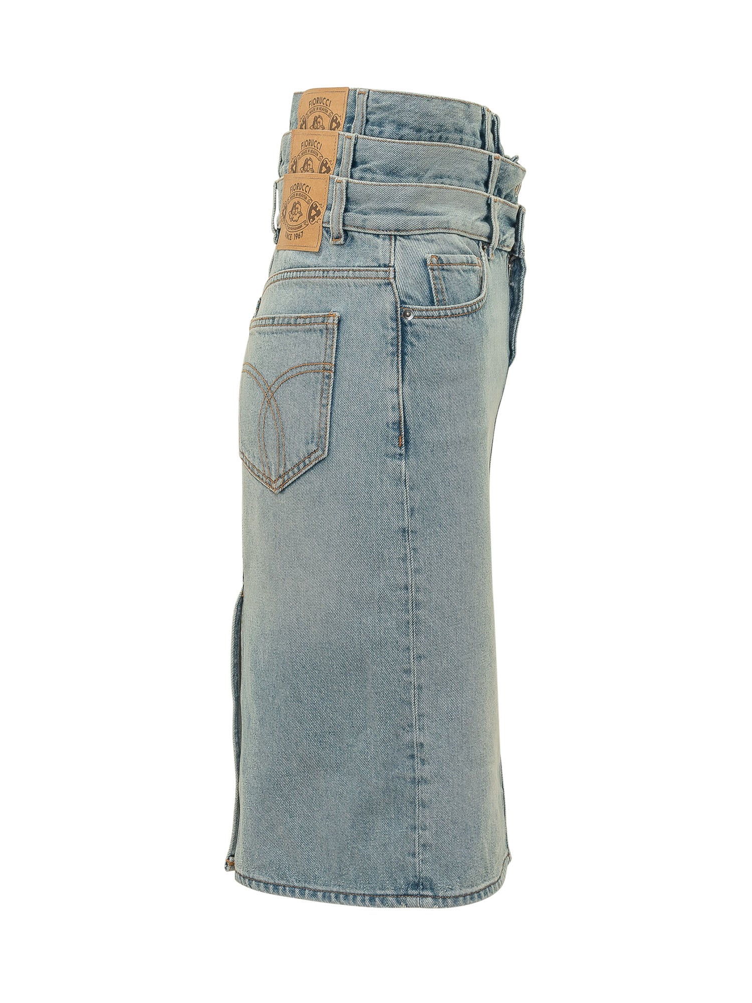 Fiorucci Midi Skirt - Effortlessly Chic and Versatile - Image 3