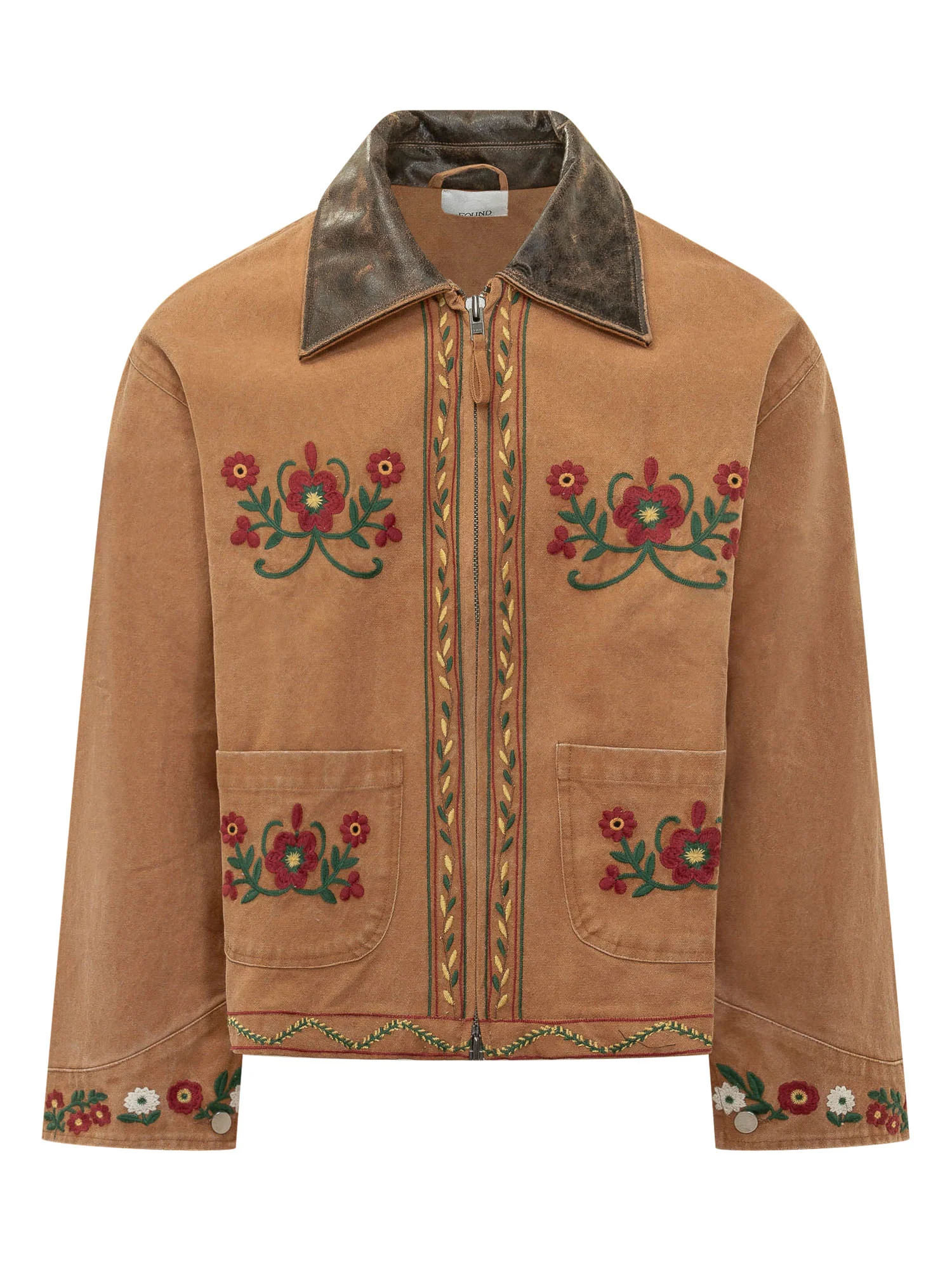 Found Canvas Embroidered Jacket
