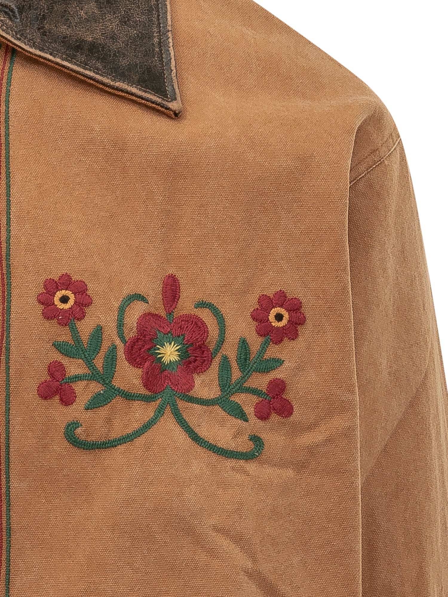 Found Canvas Embroidered Jacket - Image 4