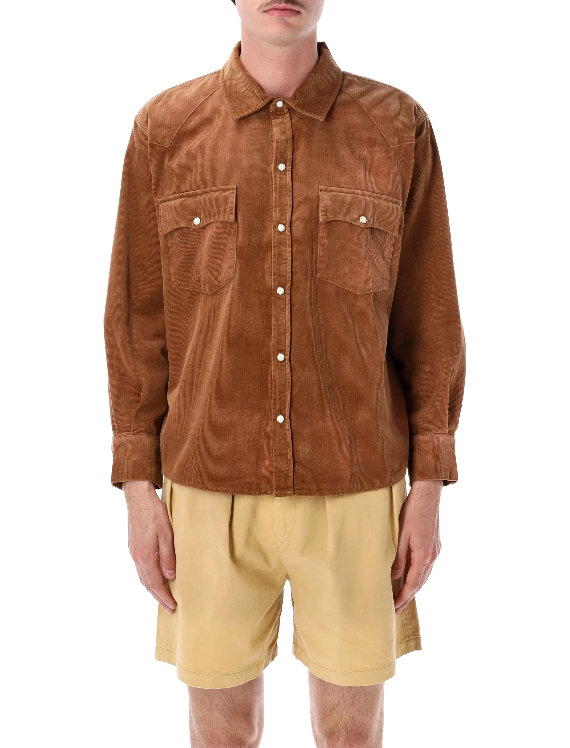 Found Refined Western-Inspired Shirt - Size L