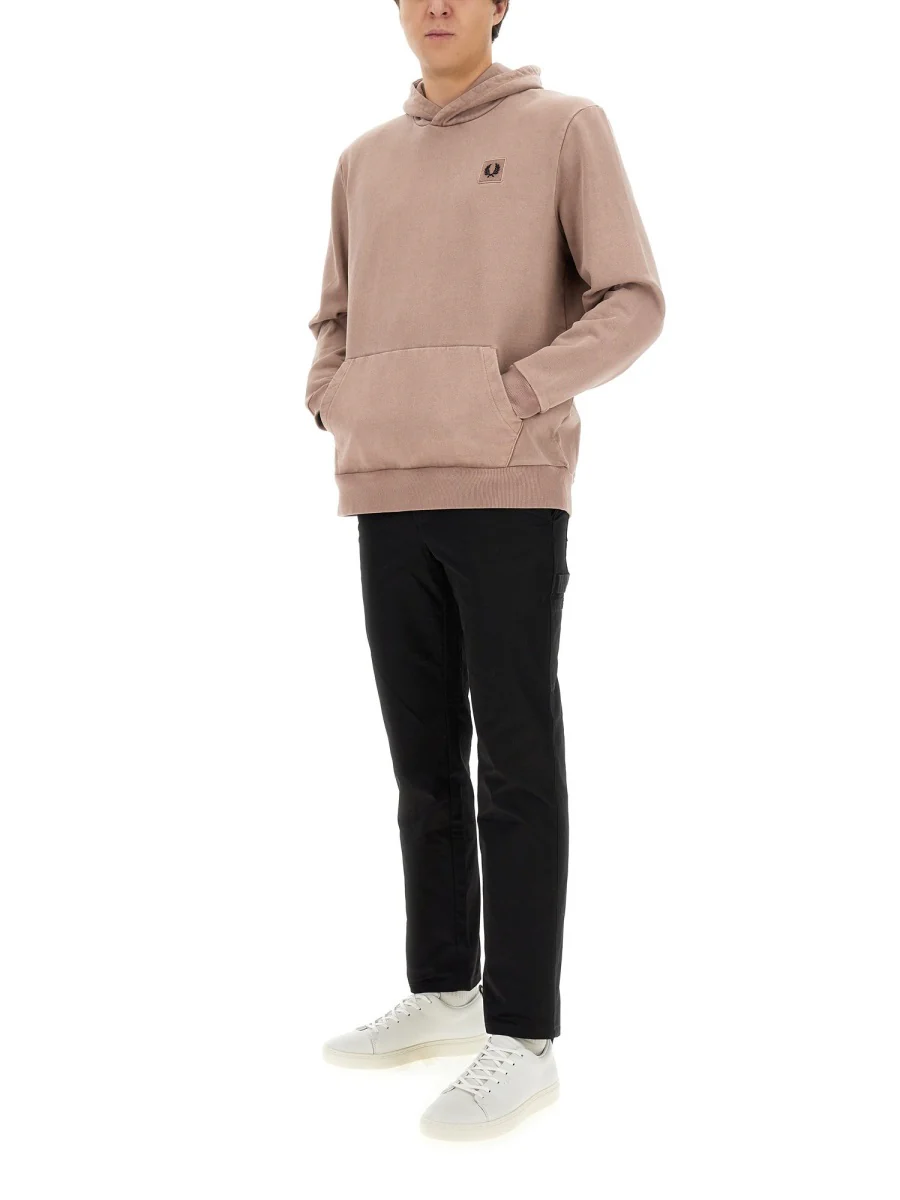 FRED PERRY Logo-embroidered Sweatshirt - Image 2