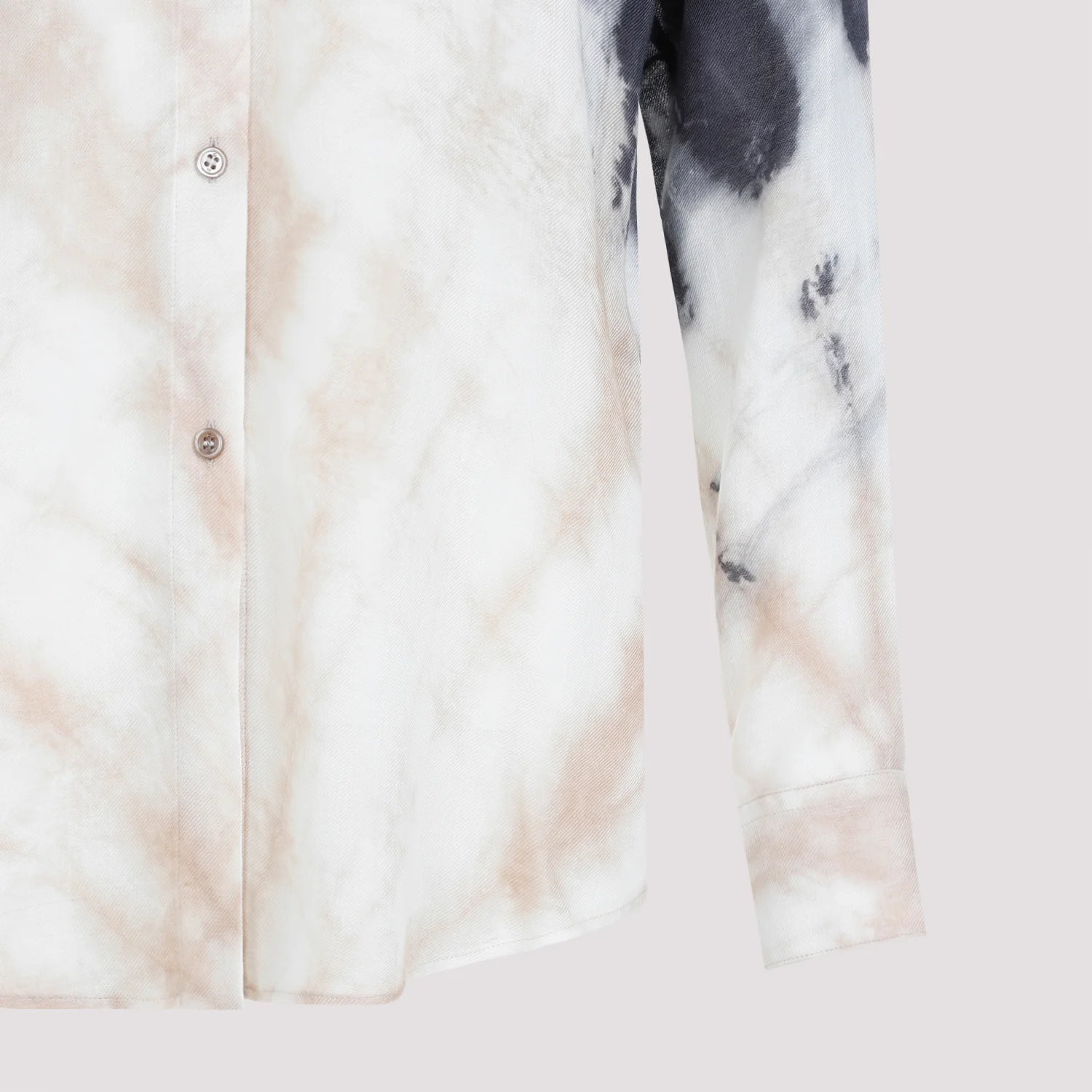 Gabriela Hearst Ferrara Mini Cashmere Blend Shirt - Image 7