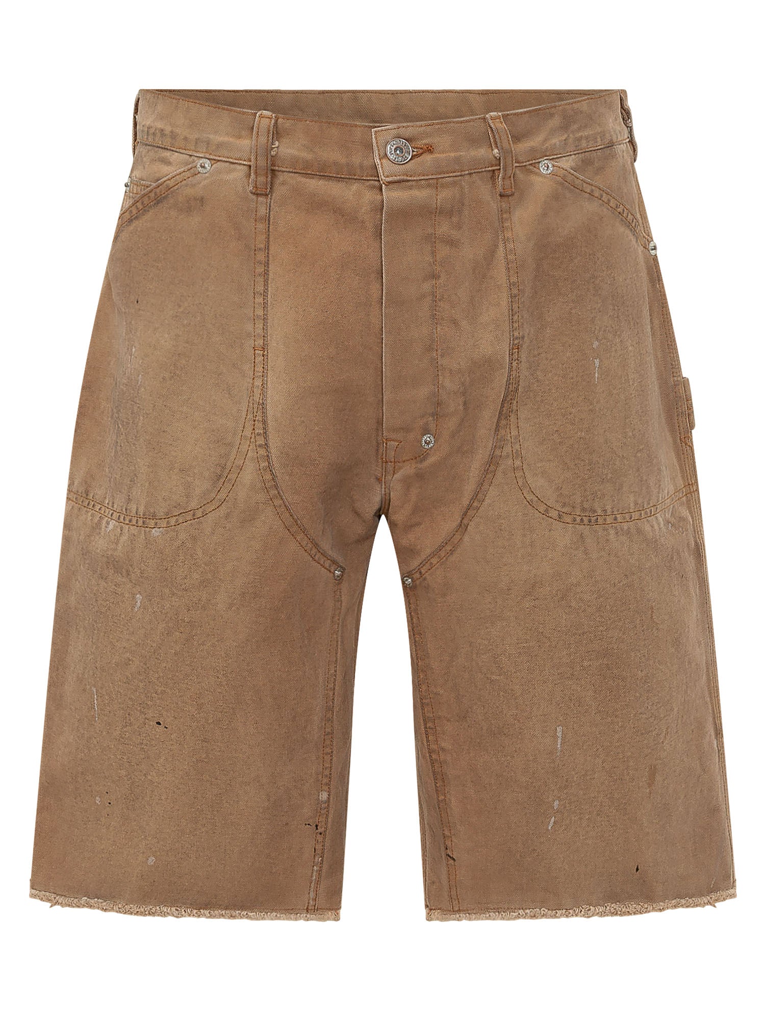 Gallery Dept. Casual Bermuda Shorts with Button Closure