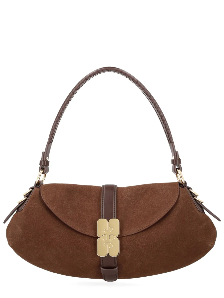 GANNI B-Kat Bag in Suede - Image 5