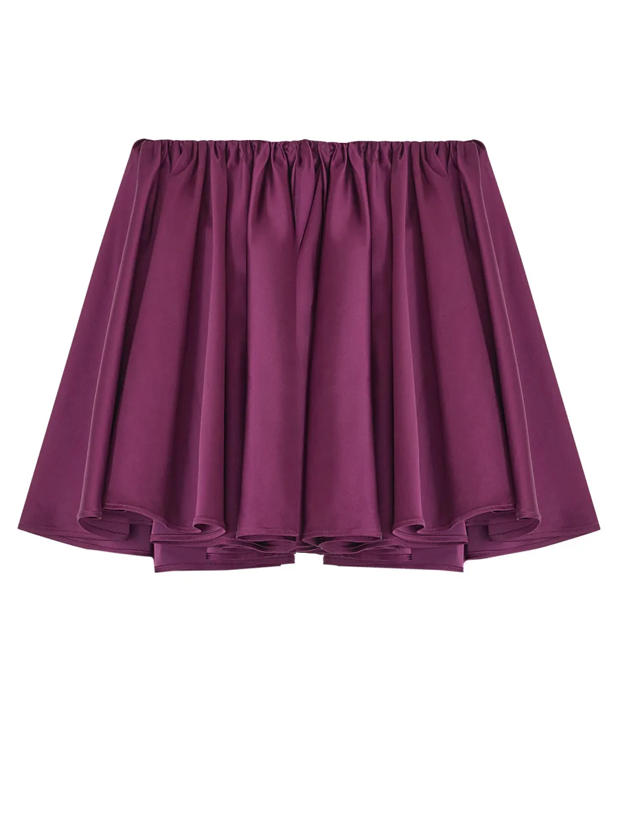 Ganni Chic Mini Skirt for Women - FW25 Collection - Image 2