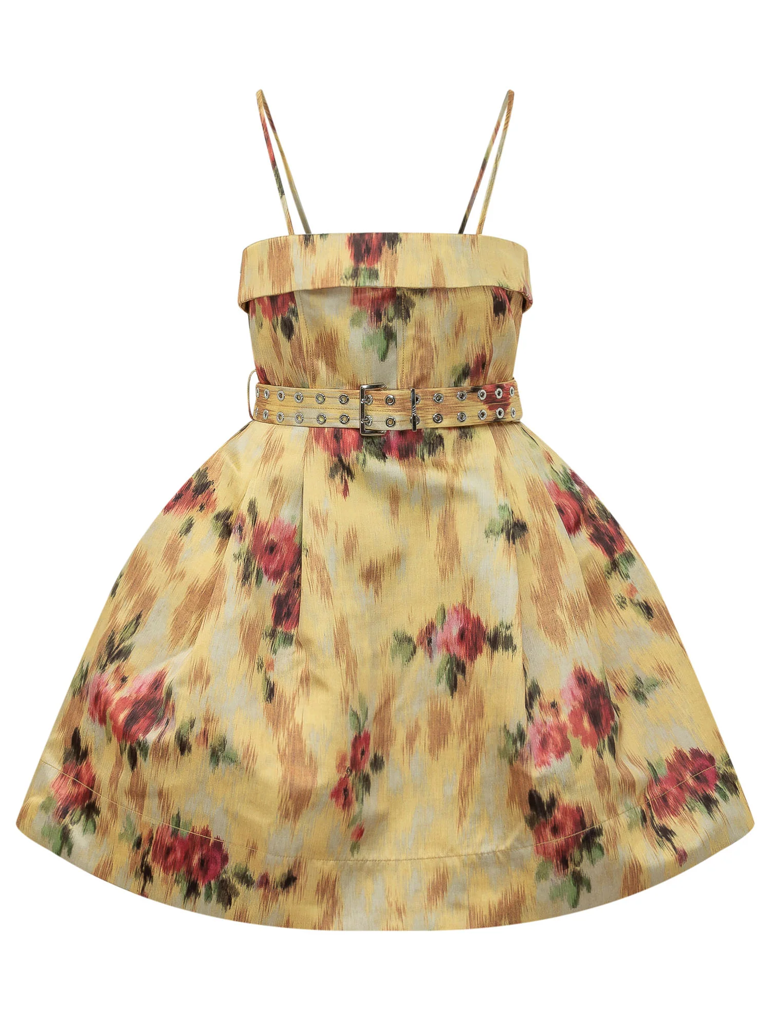 Ganni Chic Mini Suit with Statement Belt