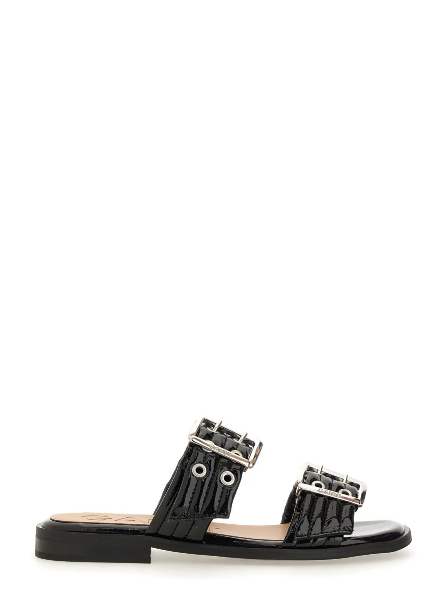 Ganni Chic Sandals with Buckle for Women - SS26 Collection - Image 2