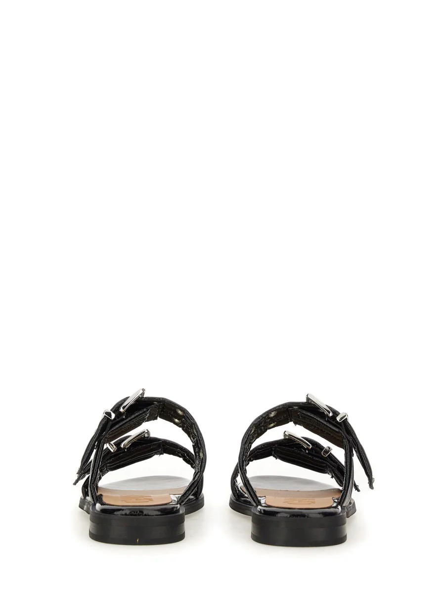 Ganni Chic Sandals with Buckle for Women - SS26 Collection - Image 7