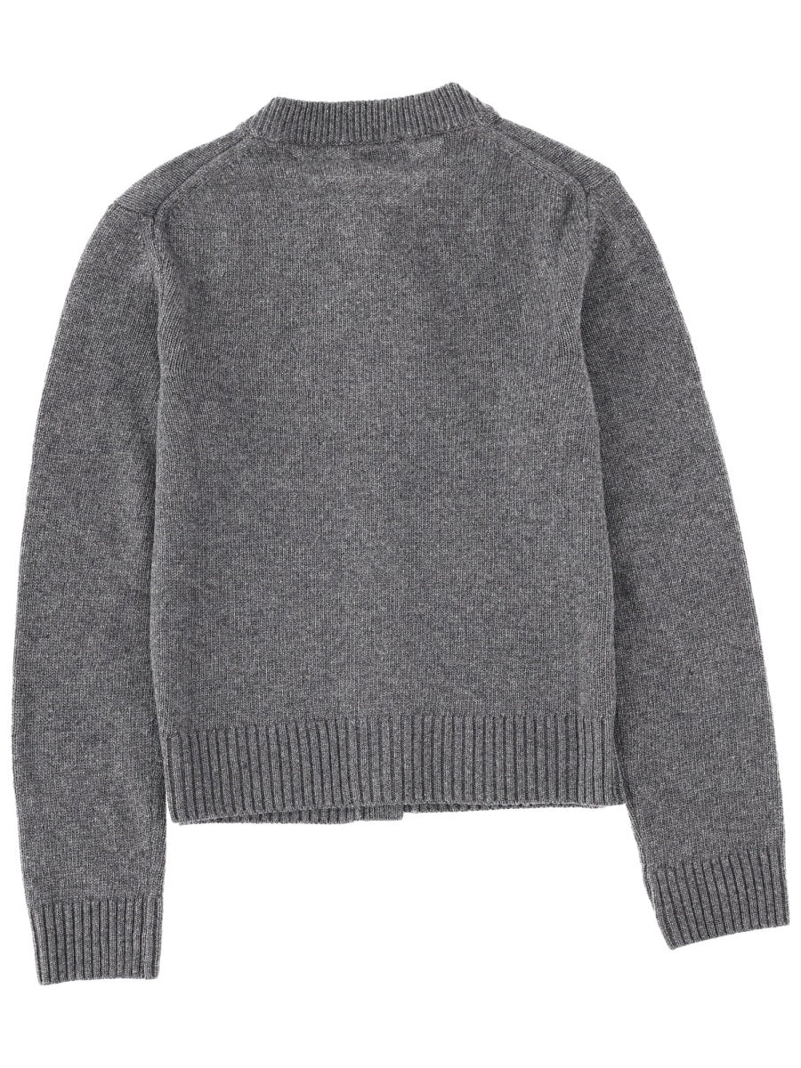 GANNI Crewneck Buttoned Cardigan - Image 2