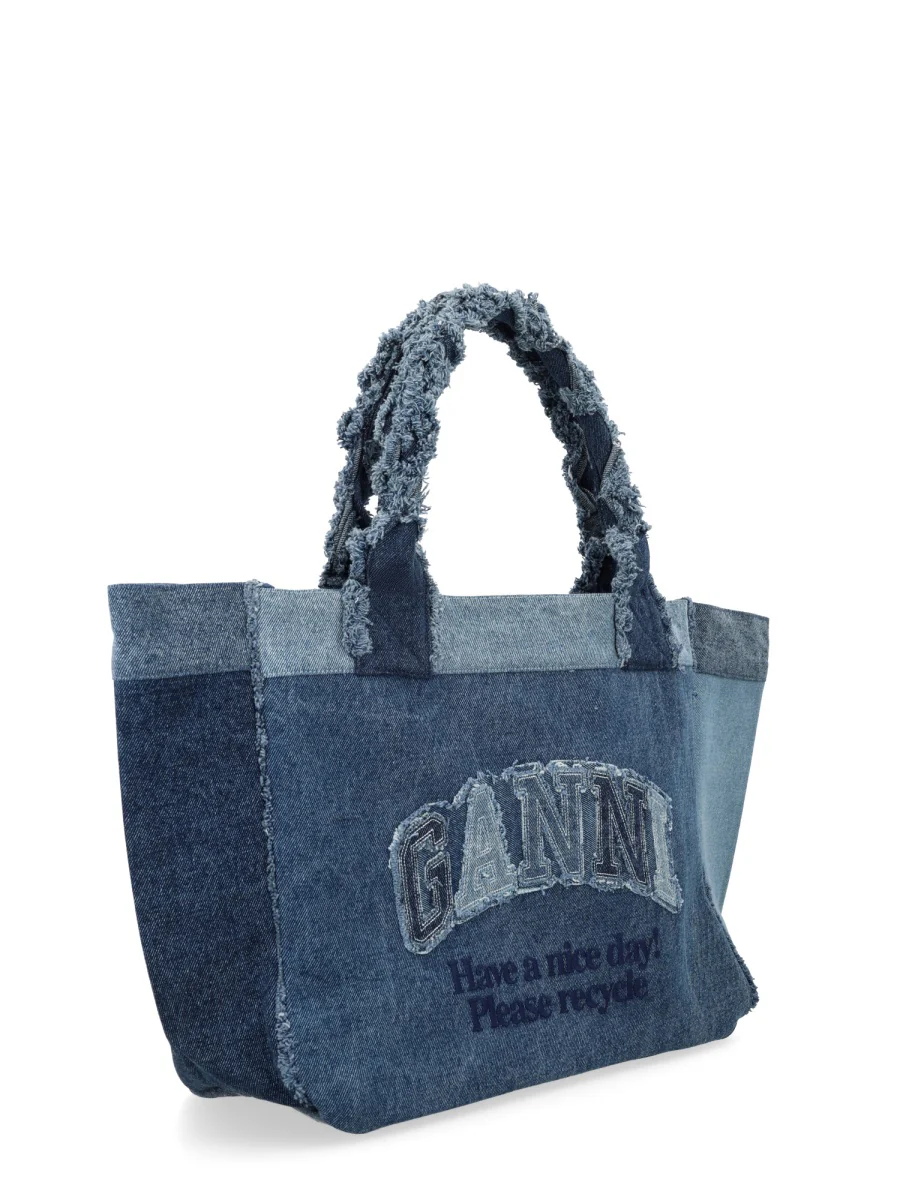 Ganni Eco-Friendly Medium Tote Handbag - Image 3