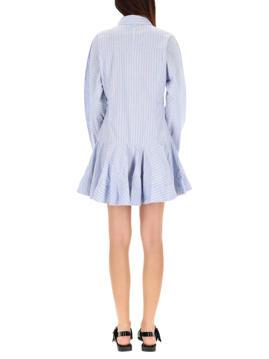 Ganni Fitted Chemisier Dress - Size 36 FR - Image 3