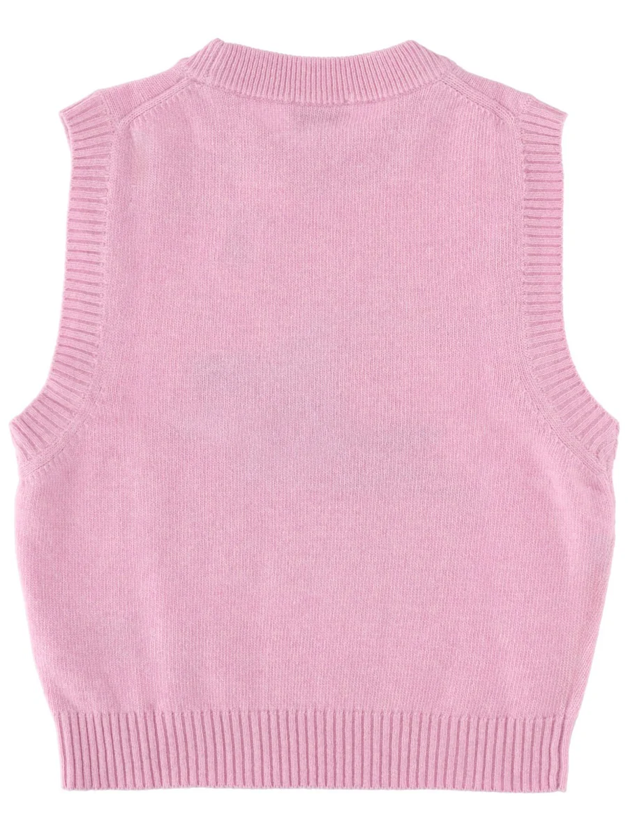 Ganni Graphic Knitted Vest