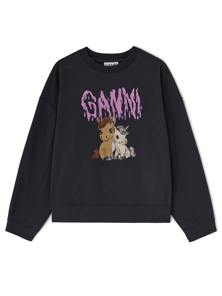 GANNI Isoli Jersey Sweatshirt