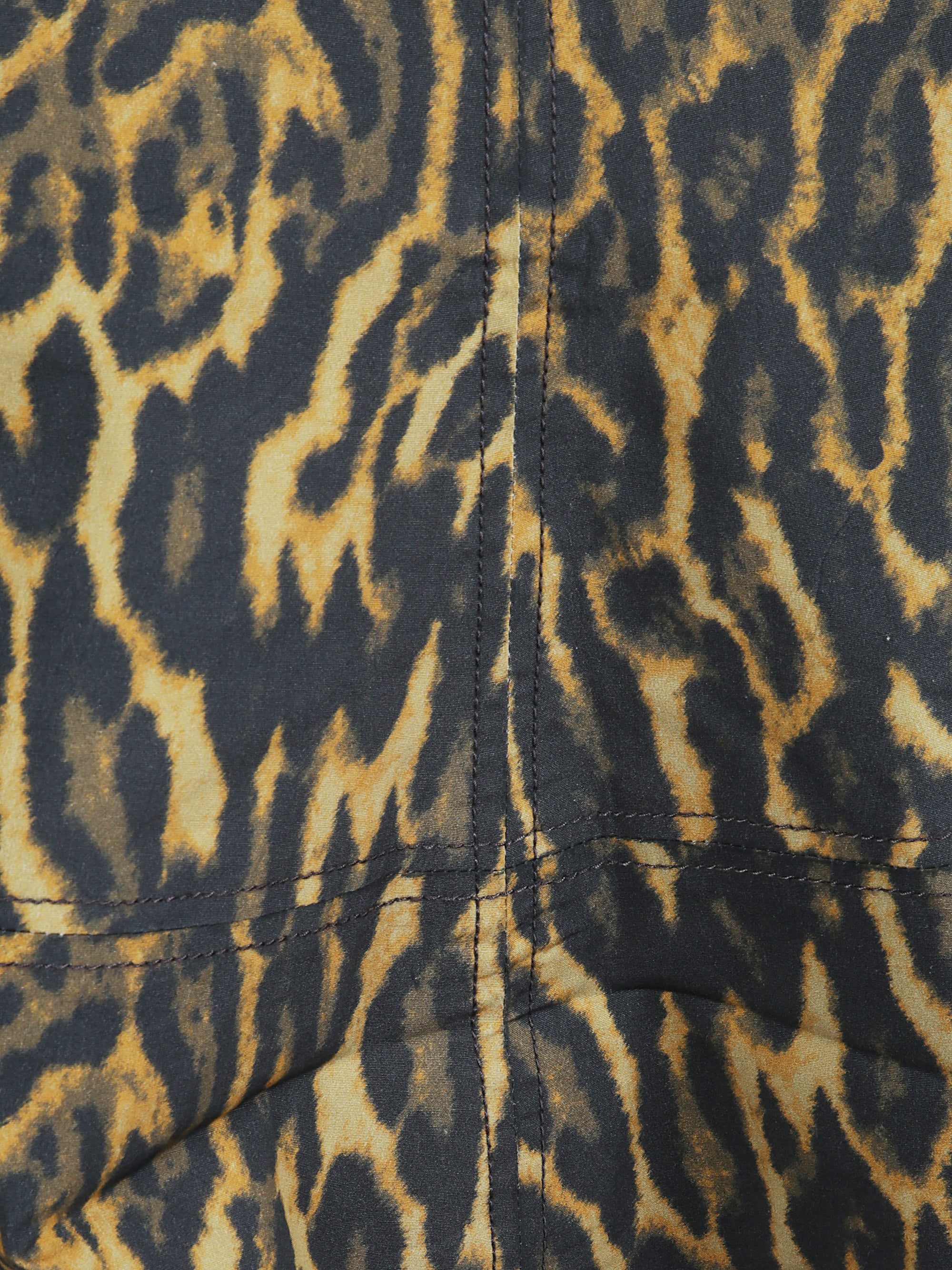 GANNI Leopard Cotton A-line Top - Image 3