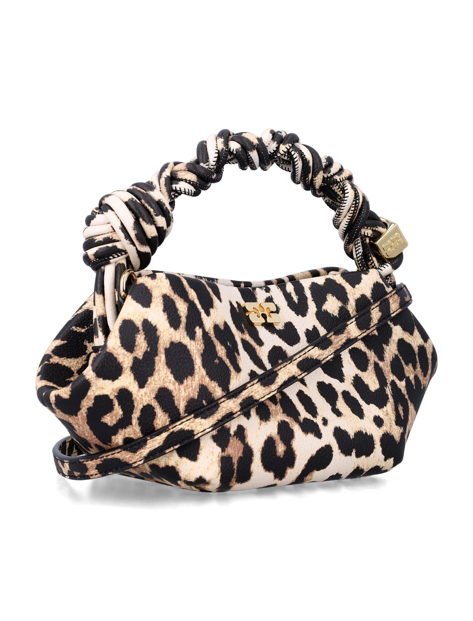 GANNI Leopard Grained Mini Bou Bag - Image 2
