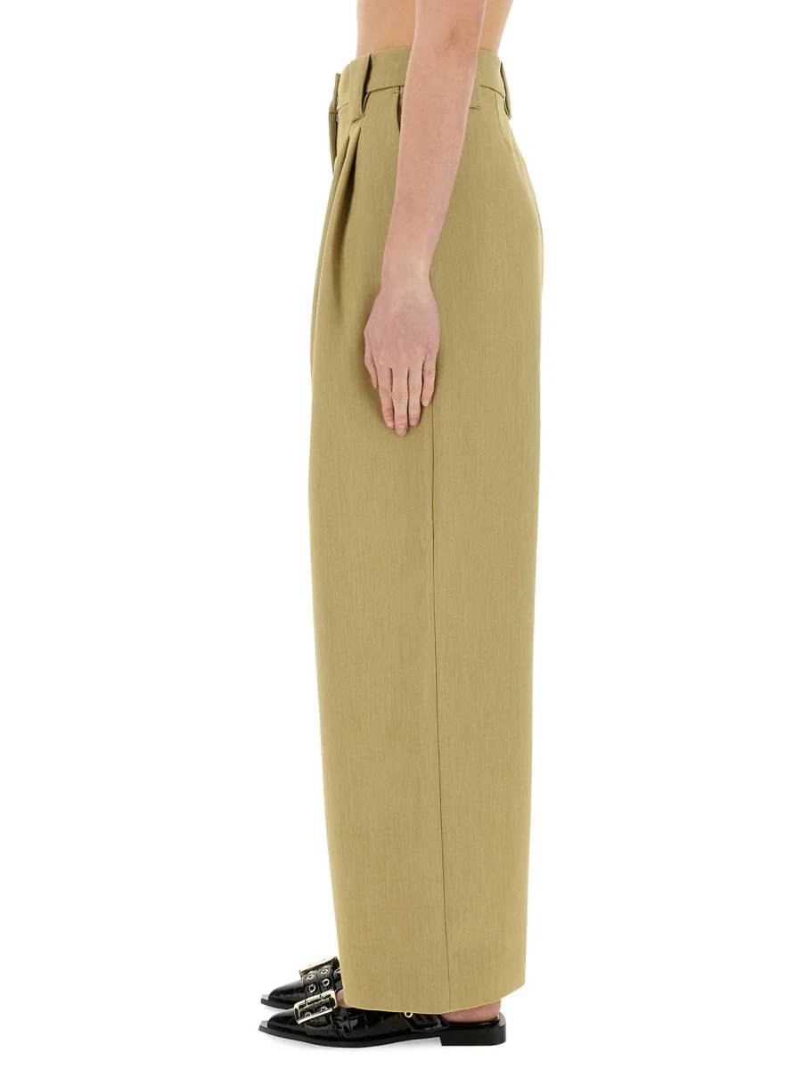Ganni Mid Waist Suit Pants - Image 4