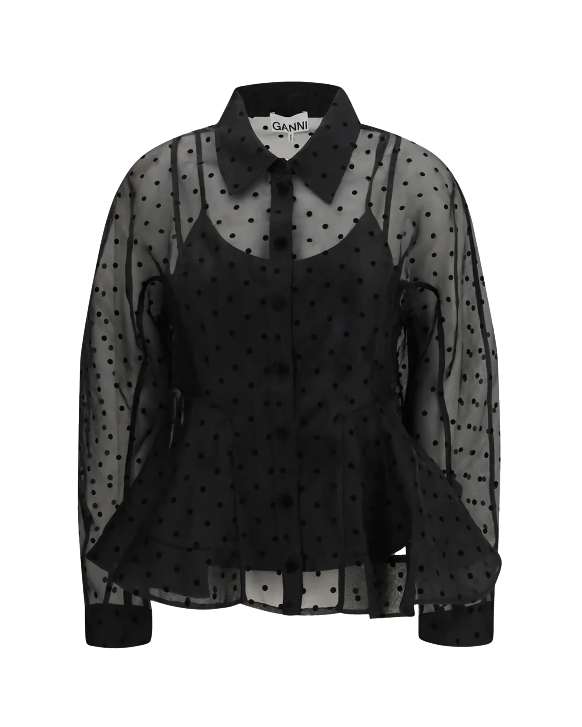 Ganni Mini Eco-Friendly Shirt