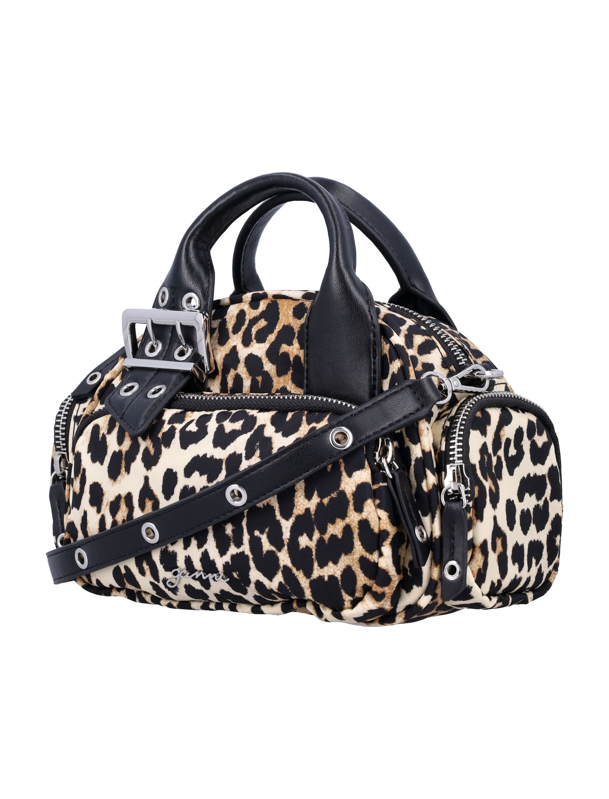 Ganni Mini Polochon Handbag - Perfect for Any Occasion - Image 3