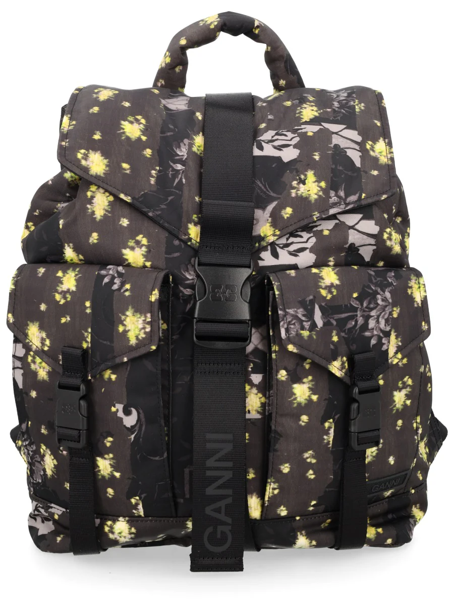 Ganni Mini Sustainable Backpack for Women