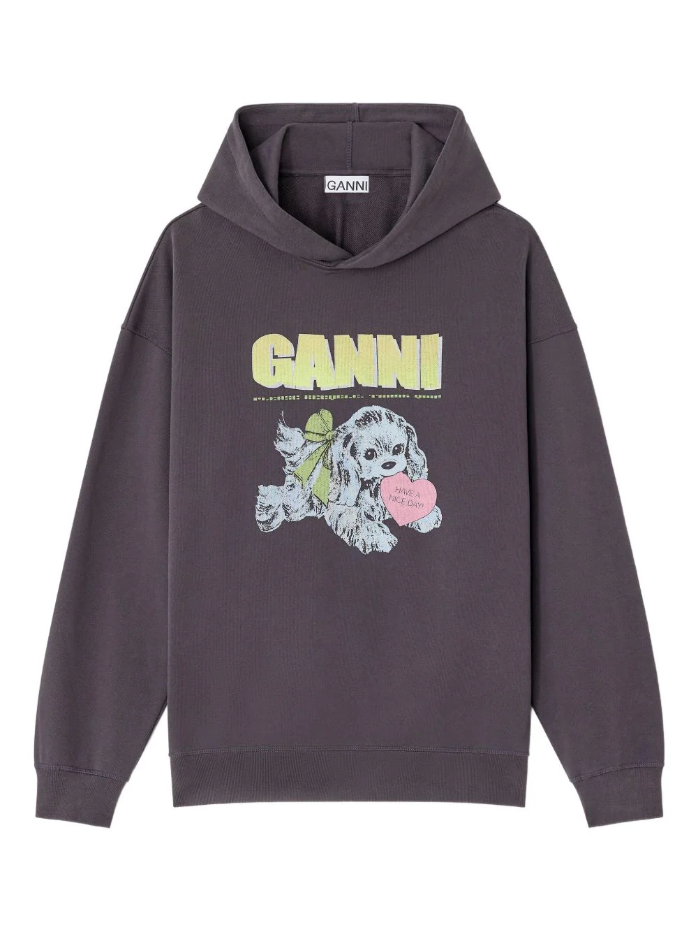 Ganni Organic Cotton Sweatshirt for Women - FW25 - Image 5