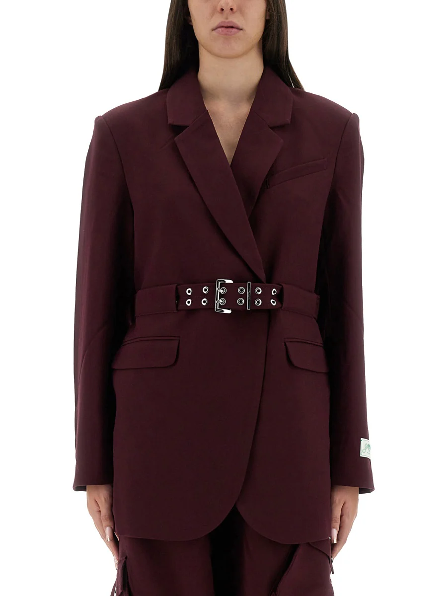 Ganni Recycled Fabric Blazer