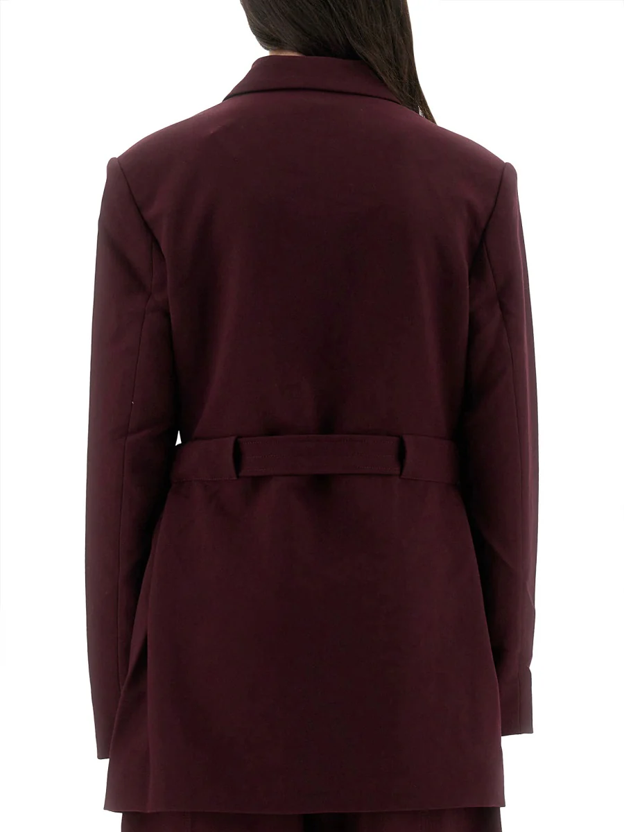 Ganni Recycled Fabric Blazer - Image 3