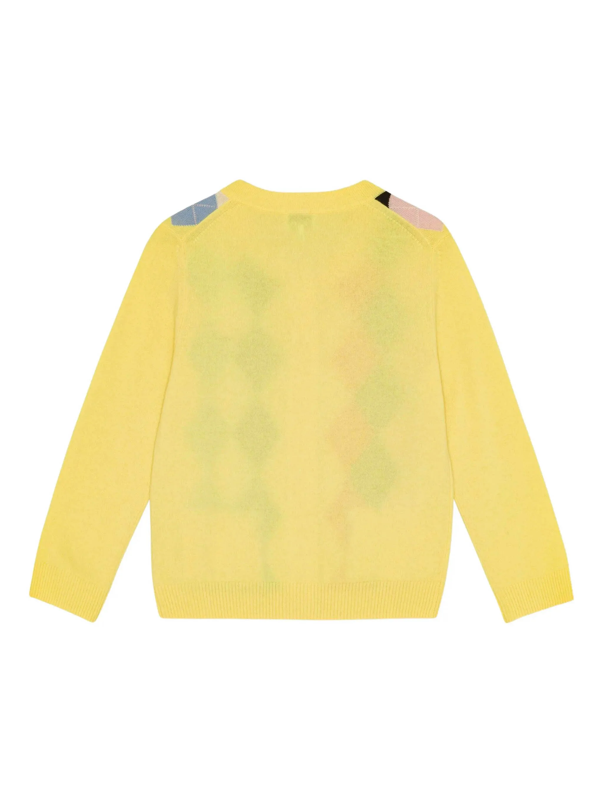 Ganni Round Neck Long Sleeve Sweater with Silver Button Closure - Size S - Image 6