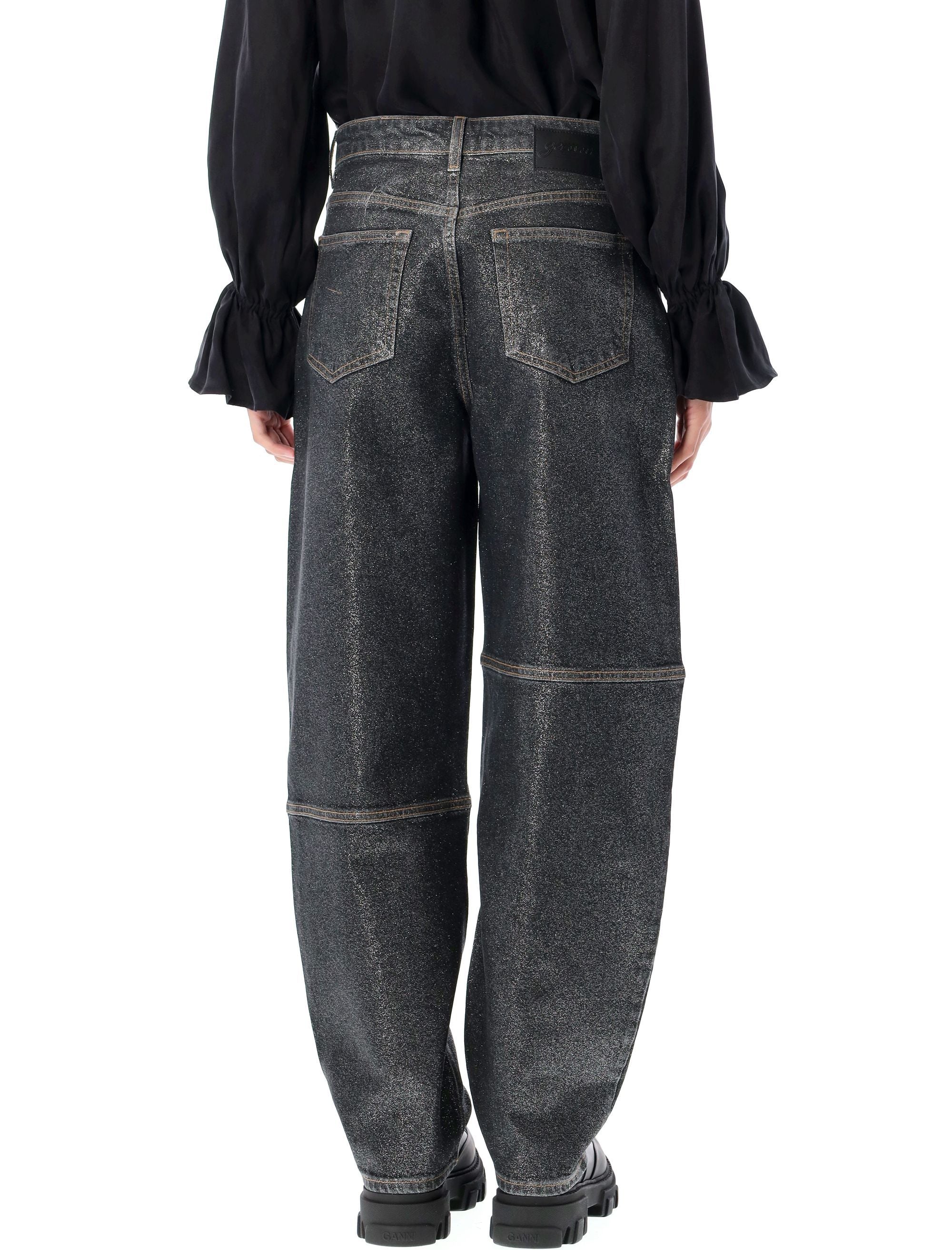 Ganni Slim Fit Jeans with Organic Cotton - FW25 - Image 2