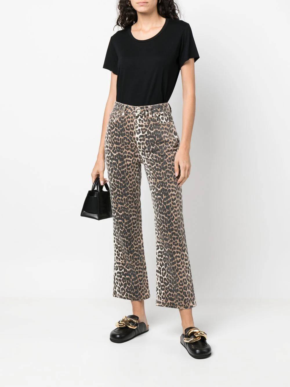 Ganni Stylish Button-Up Jeans with Five Pockets - Size 27 - Image 2