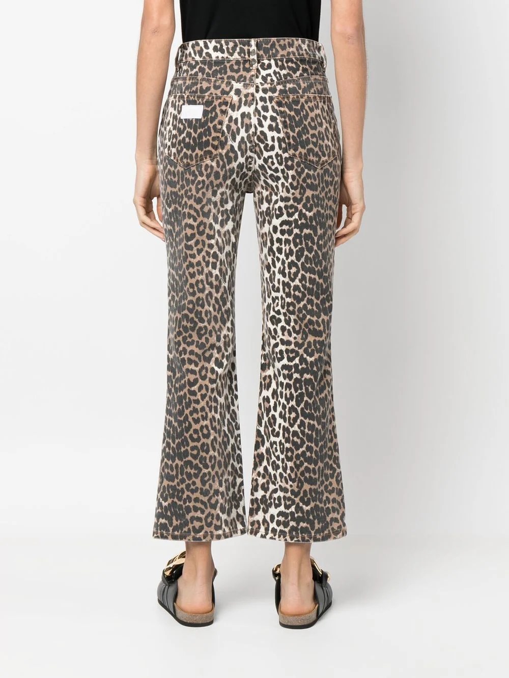 Ganni Stylish Button-Up Jeans with Five Pockets - Size 27 - Image 4
