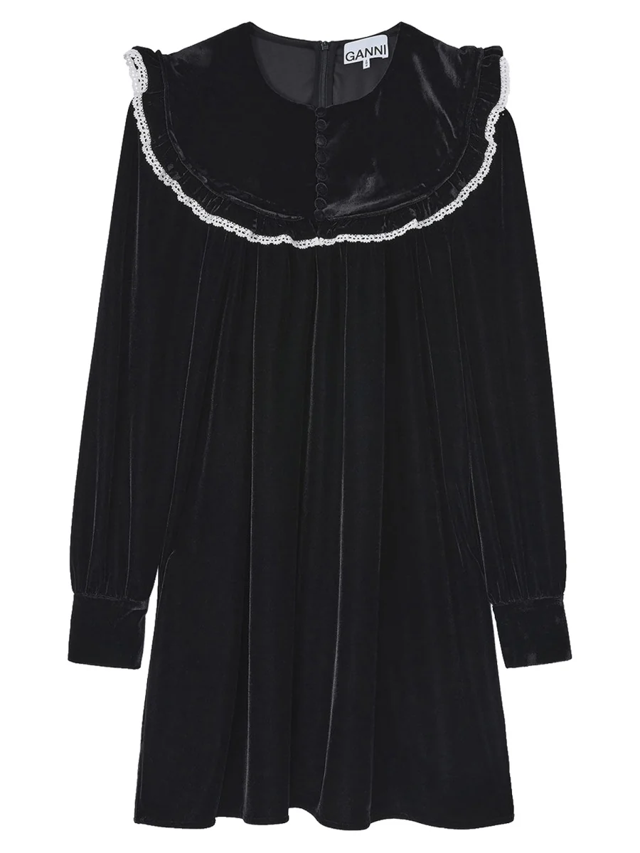 Ganni Sustainable Mini Dress for Women - SS26