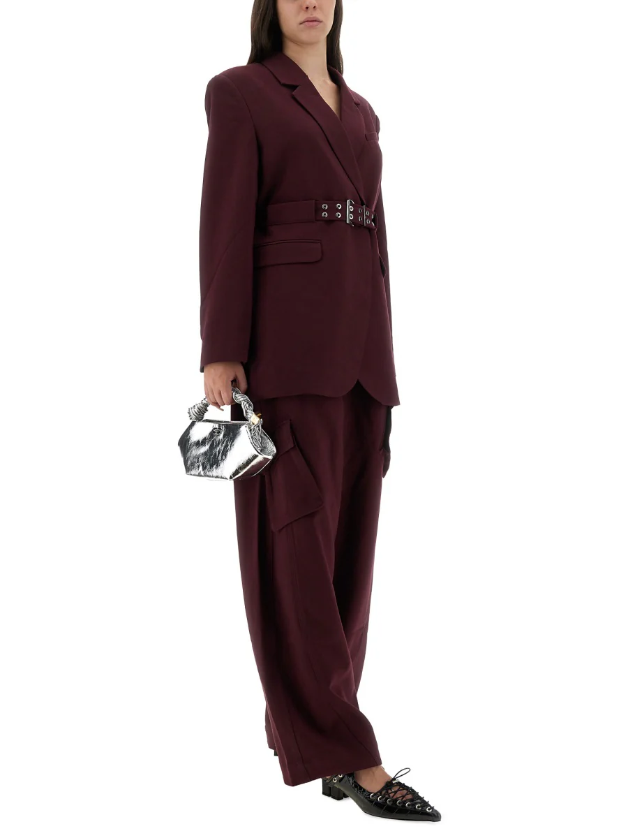 Ganni Twill Pants - Image 6