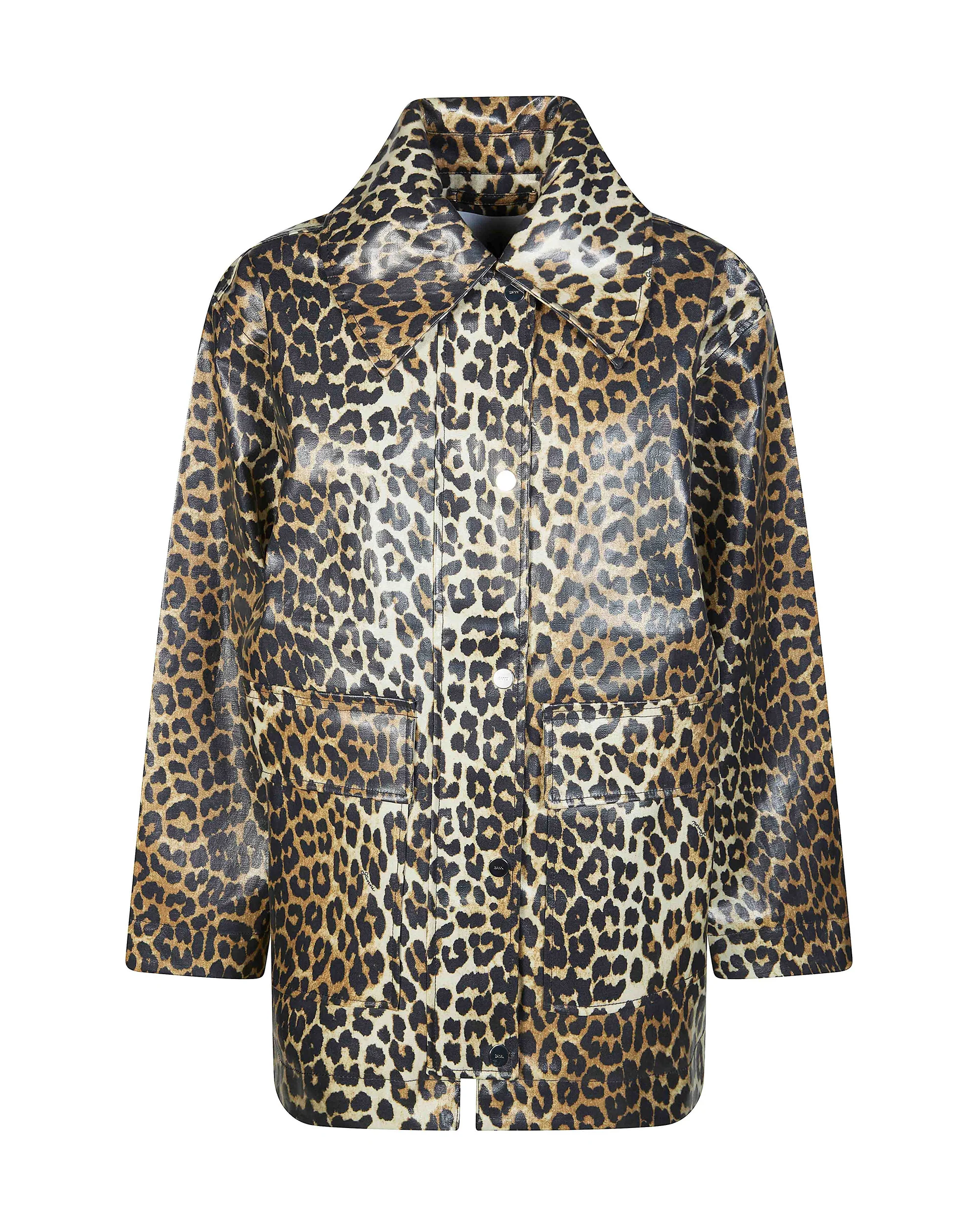 GANNI Women's Mini Coat