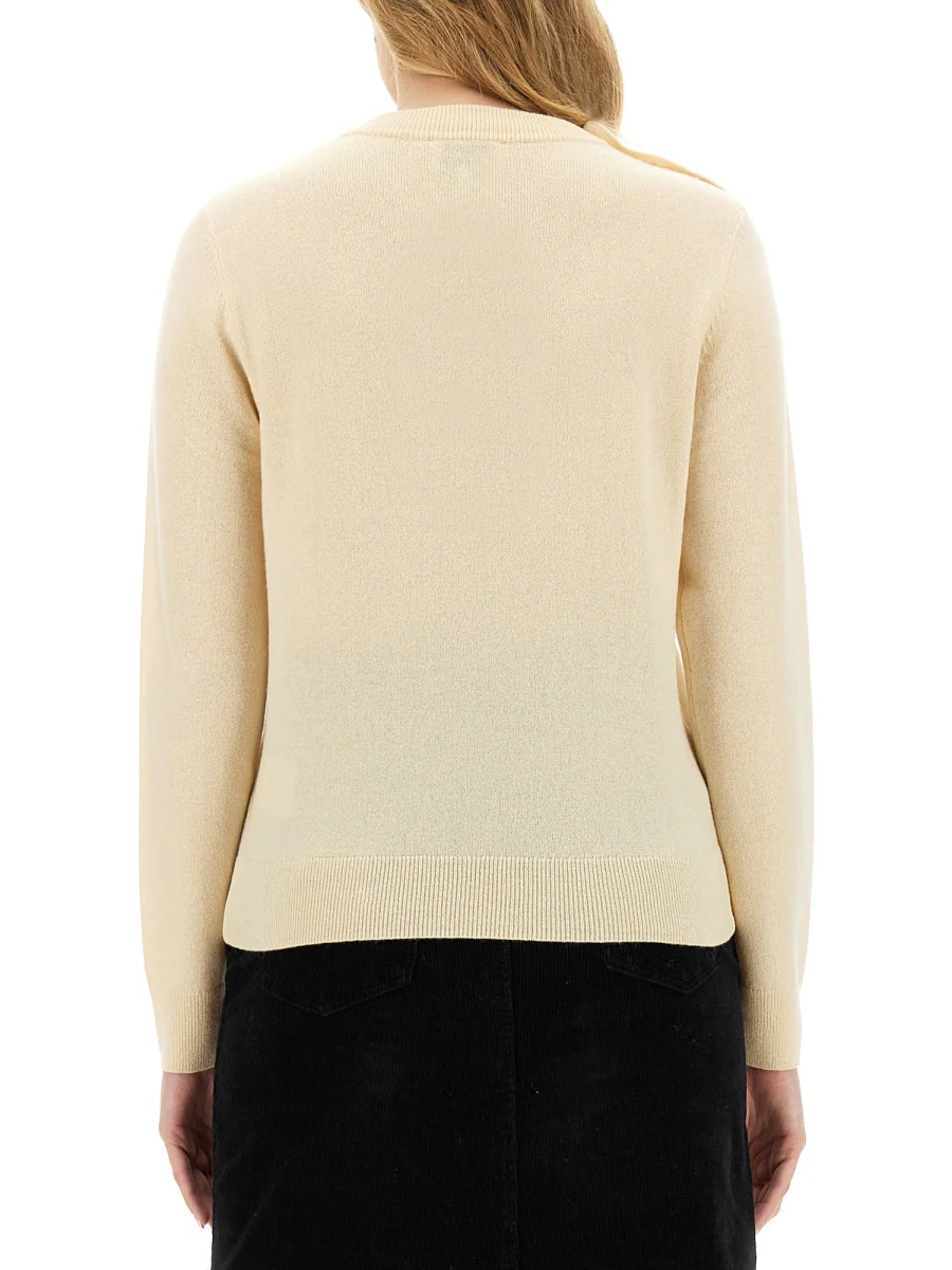 Ganni Women's Regular Fit O-Neck Sweater Size S - Image 3