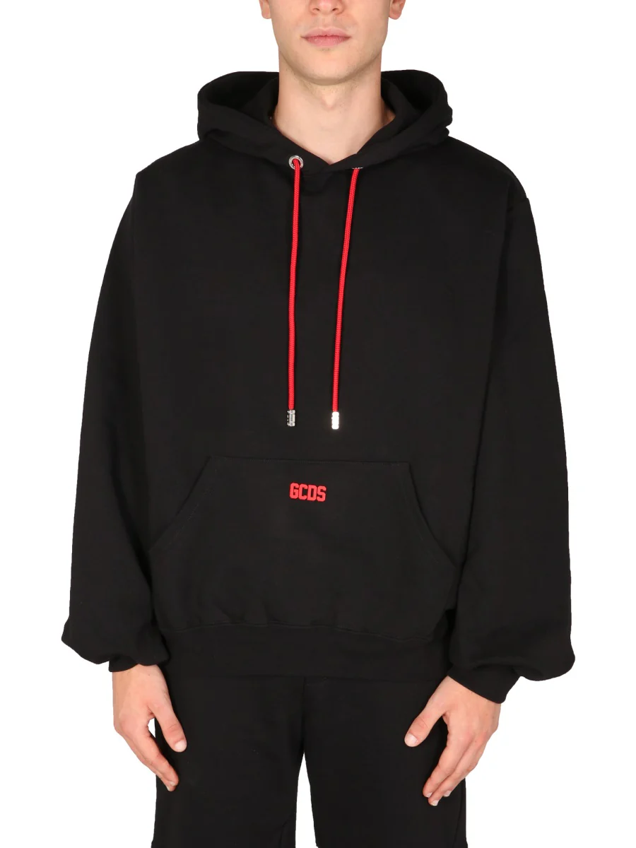 GCDS Maxi Sweatshirt Featuring Rubber Logo - Image 5