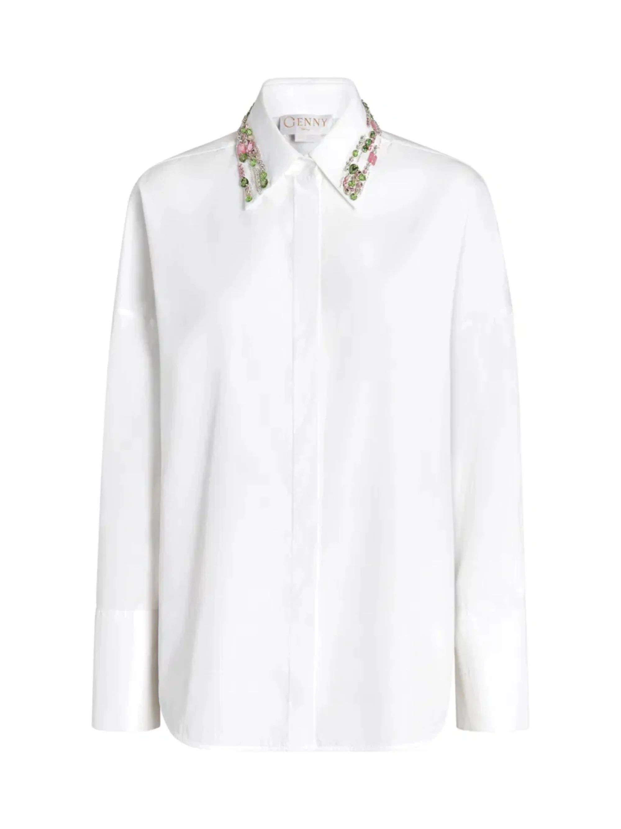 Genny Embellished Collar Shirt