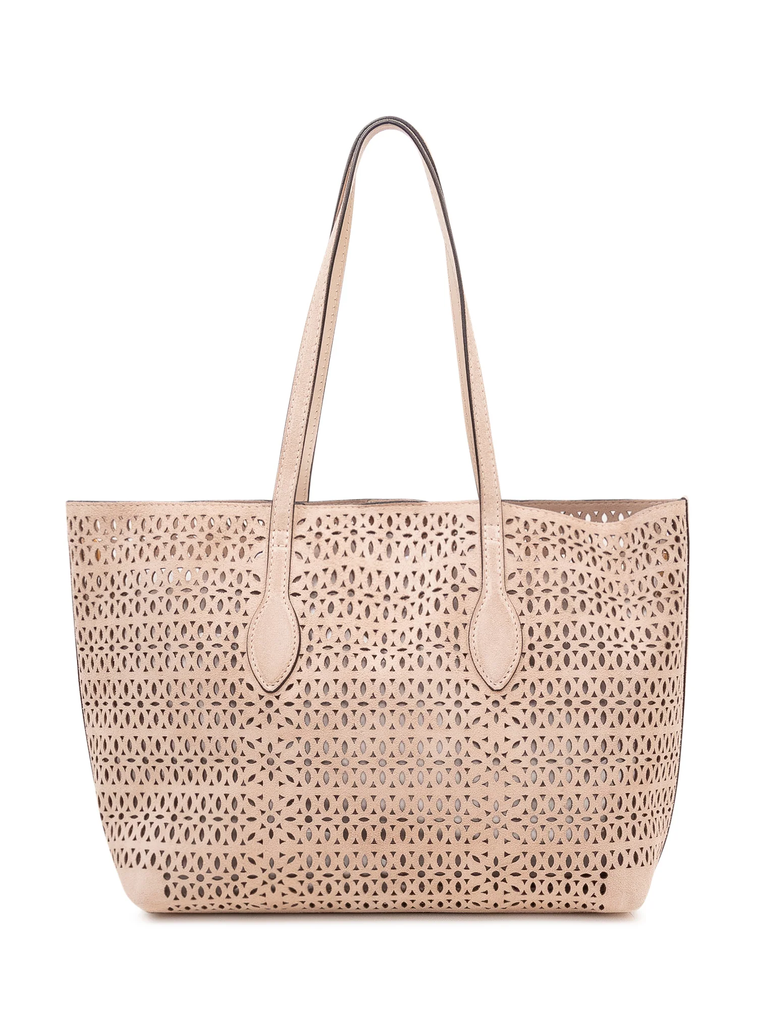 Gianni Chiarini Open-Work Tote Handbag with Double Handles