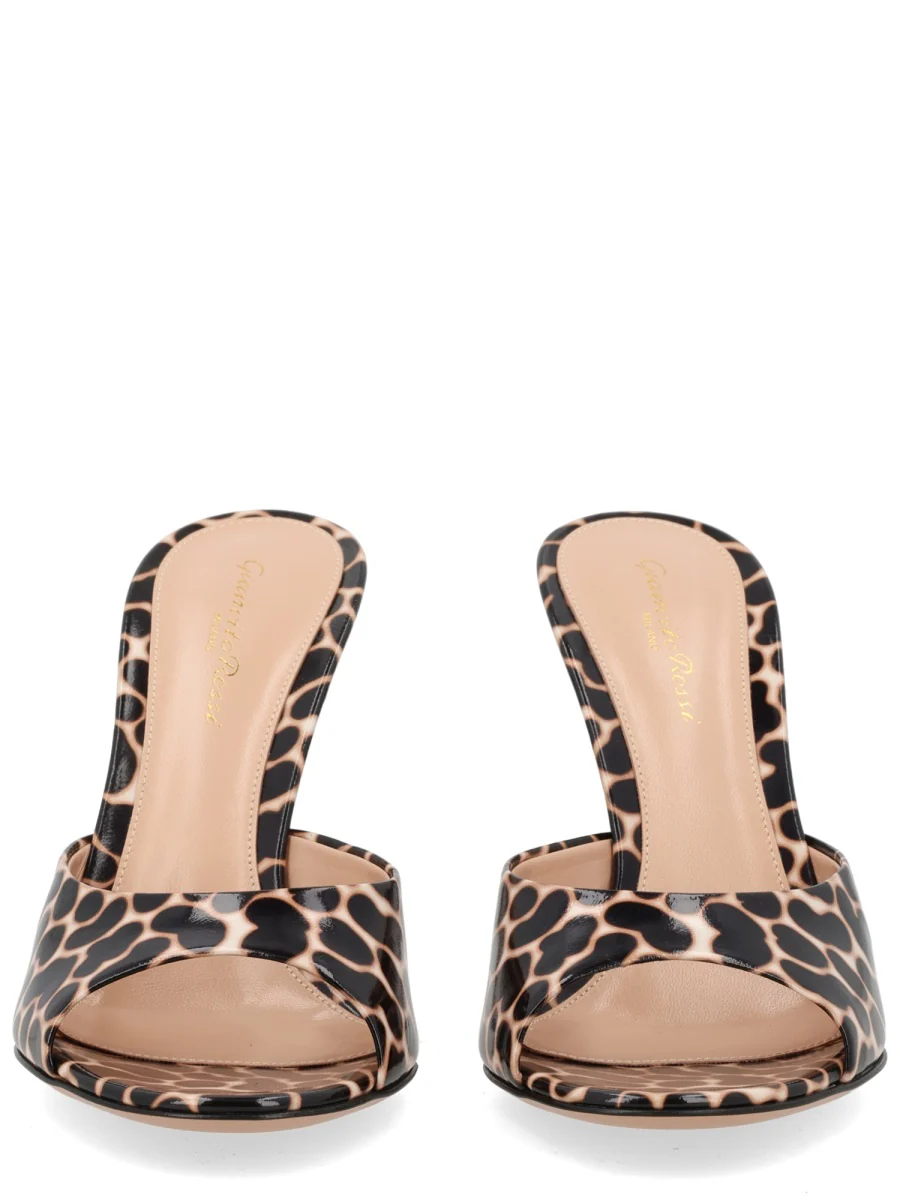 GIANVITO ROSSI 70 Leopard-print Calf Hair Pumps - Image 3