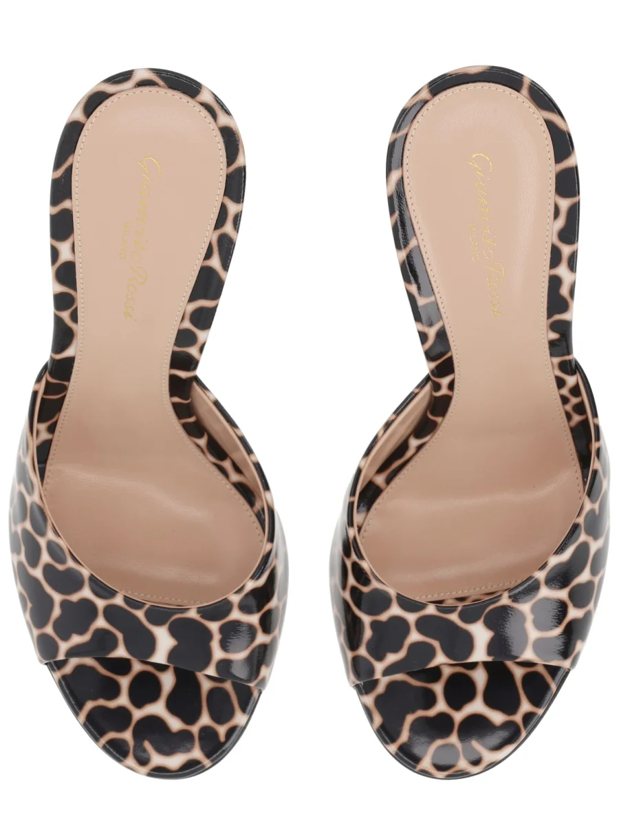 GIANVITO ROSSI 70 Leopard-print Calf Hair Pumps - Image 5